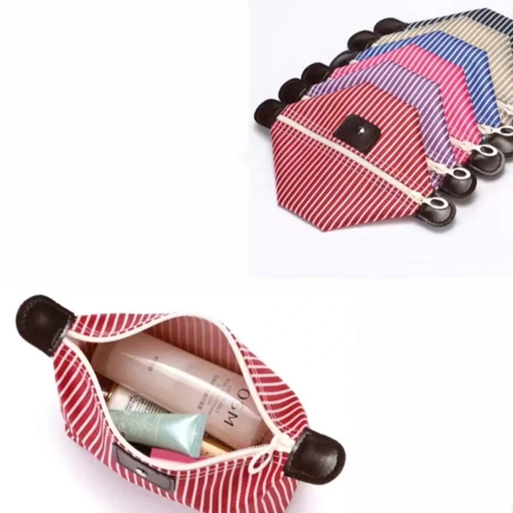 Womens cosmetic foldable bag. New